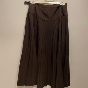 Grace elements pleated midi skirt